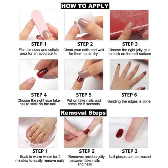 press on nail —M - Picture 5 of 6